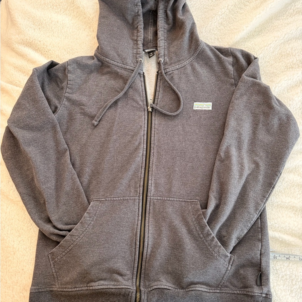 Patagonia Dark Charcoal Logo Sweatshirt